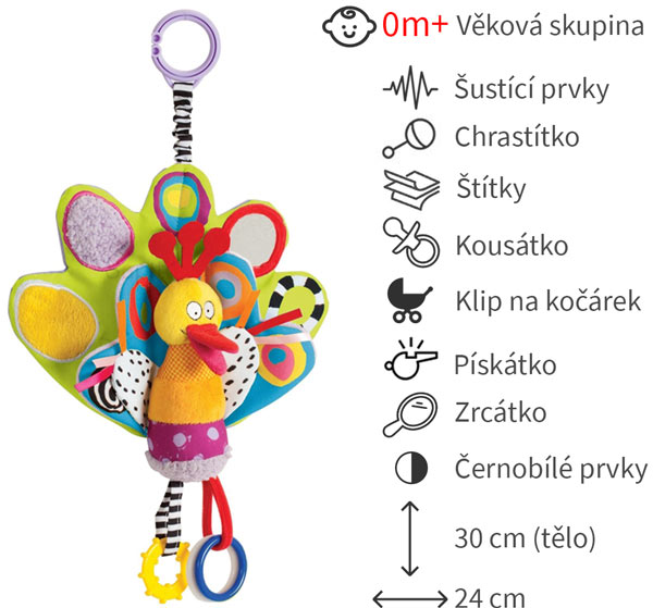 hračka na kočárek